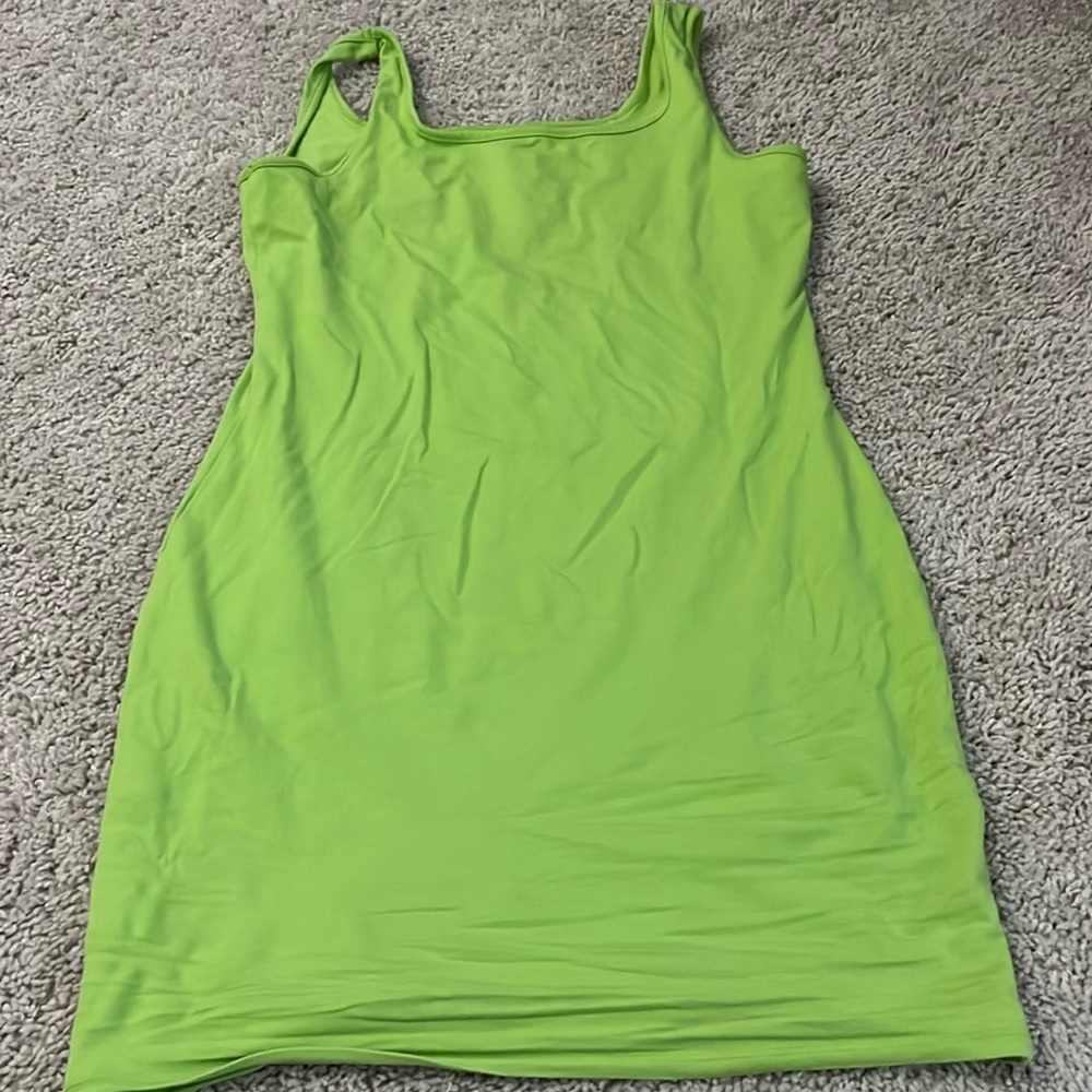 Wild Fable L Neon Green Dress